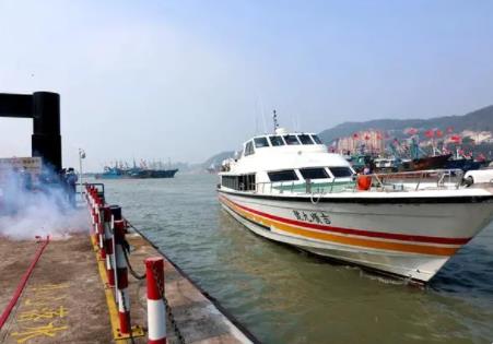 兩岸“小三通”航線全部復(fù)航 時隔三年終于正式復(fù)航了