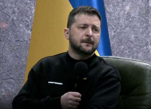 烏總統(tǒng)強忍淚水:過去1年很少見家人 背后真相曝光簡直太驚人了