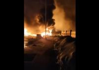 哈爾濱四輛拉載秸稈的大貨車起火 照片曝光直接讓人大呼意外 