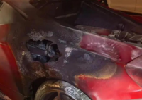 杭州街頭百萬級跑車起火 車身燒出洞 真相曝光簡直太驚人了