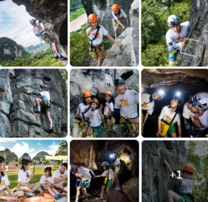 陸毅鮑蕾帶女兒攀巖 隔著屏幕都能感受到他們的幸福