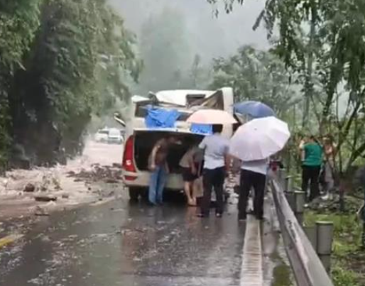 被巨石砸中的“渝A97G82” 慘不忍睹真相簡直太可怕了