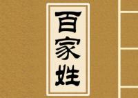 百家姓第1-100名排行榜2023