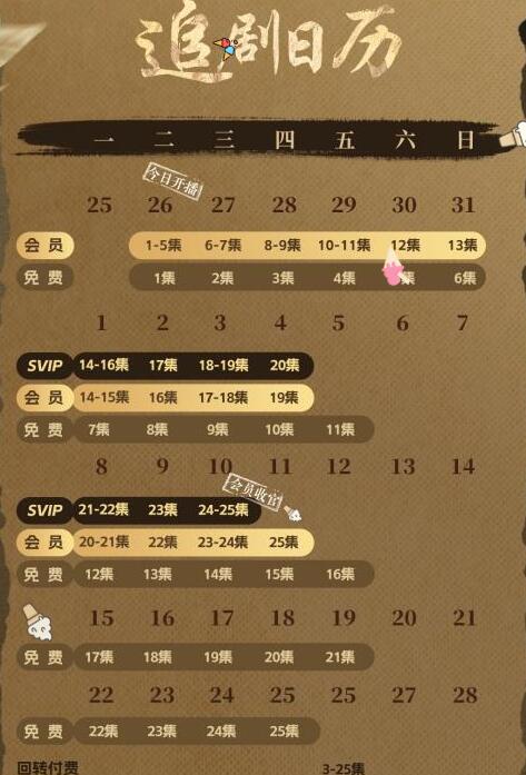 宋慈韶華錄什么時(shí)候更新 每周更新幾集幾點(diǎn)更新