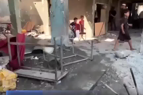 加沙一孕婦死于空襲孩子掉樓梯上 這也太可怕了