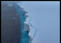 世界最大冰山再次發(fā)生大規(guī)模斷裂 究竟是怎么回事？