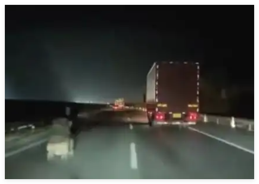 老人高速逆行還疑推嬰兒車?交警回應 實在太嚇人了