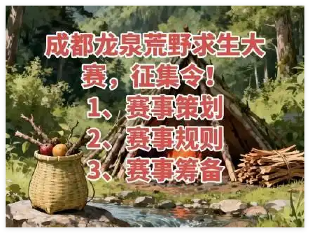 成都將舉行荒野求生賽事?官方回應(yīng) 真相簡(jiǎn)直太意外了